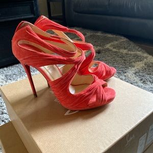Christian Louboutin Coral shoes